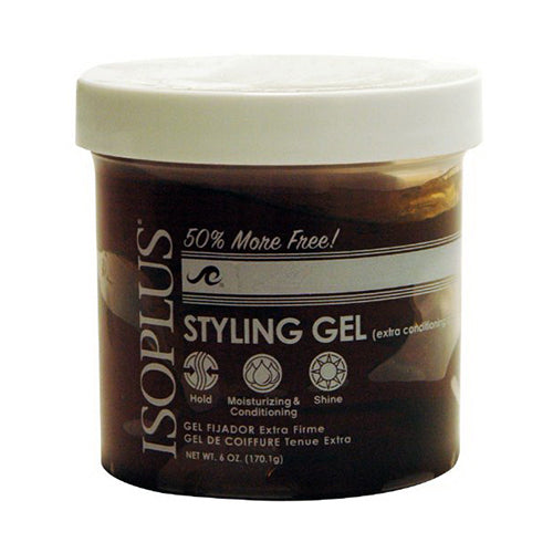 Isoplus Extra Conditioning Dark Hold Styling Gel, 6 Oz